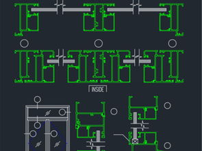 铝合金门窗深化设计图集 从大样到节点剖面的CAD资源全览